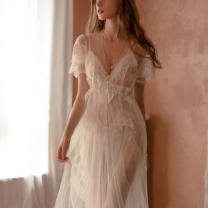 Lace Sheer Robe