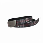 Burberry Heritage Check Leather Belt