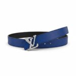 Louis Vuitton Crystal LV Initials Reversible Belt Royal Blue Edition-120