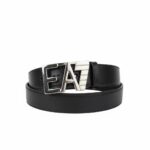 EA7 Emporio Armani Logo Buckle Belt | Clean Luxury Statement Accessory