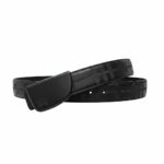 Burberry Luxury Check Black Belt Matte Buckle