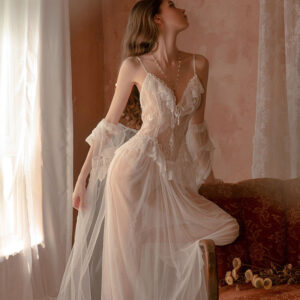 Alternative view of Lace Sheer Robe