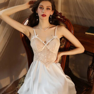 Lace Satin Nightdress