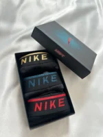 3-Piece Logo Banded Boxed Boxer Set