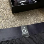 CK Men's 3-Pack Trunk Boxer Set - Modern Structure - Black/White