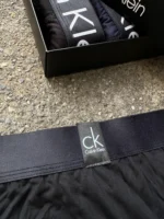 CK Men's 3-Pack Trunk Boxer Set - Modern Structure - Black/cK Sports - Image 4