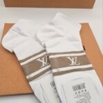 Fashion LV Short Socks #5