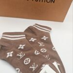 Fashion LV Short Socks #7