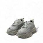 Balenciaga Triple S White Monolith Edition