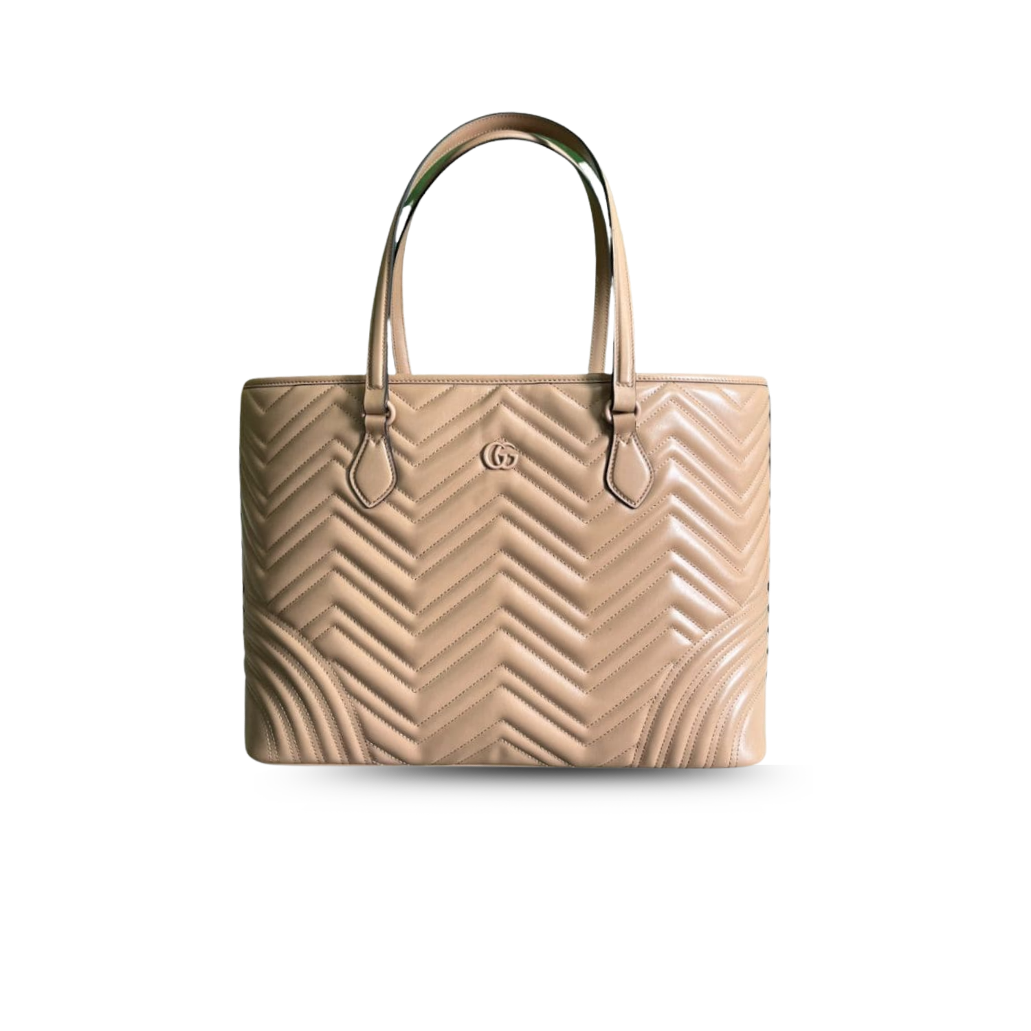 Gucci-Casual-Style-Logo-Totes-CreamBlack-For-Women-38.5cm-15.1in-739684-DAAAH-2754.png Gucci Casual Style Logo Totes Cream/Black For Women 38.5cm / 15.1in 739684 DAAAH 2754 - Image 1