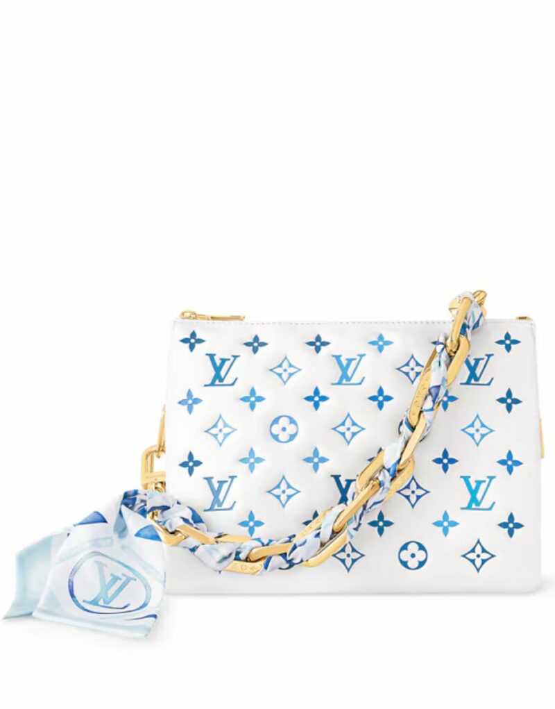 M11225-2-800x1021-1-1.jpg Louis Vuitton Coussin PM Bag Blue For Women 7.5in/26cm M11225 - Image 1