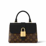 Louis Vuitton Locky BB Monogram Canvas Black For Women, Womens Handbags, Shoulder And Crossbody Bags 7.9in/20cm LV M44141