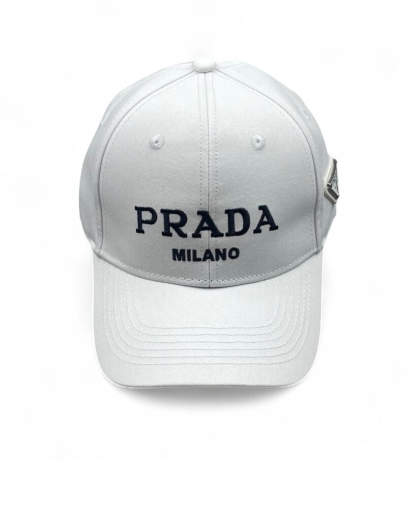 Prada-Denim-Baseball-Cap-4-800x1021-1.jpg Prada Denim Baseball Cap White Prada Cap - Image 1