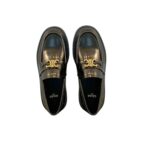 Celine Bulky Penny Chunky Loafer Black For Women